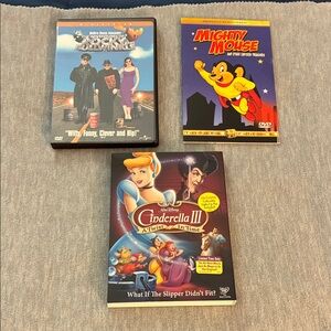 Disney's Cinderella III: A Twist in Time DVD - Blue and Purple